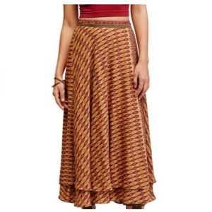 Free People Good For You Midi Skirt